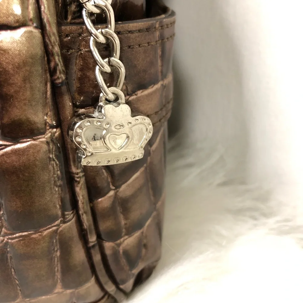 Kathy Van Zealand Large Duffle Style  Weekender Shoulder Purse Satchel Bag - Picture 5 of 16